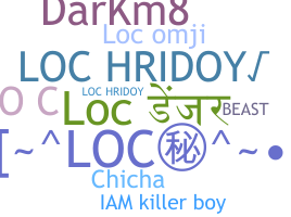 Nickname - Loc