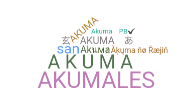 Nickname - Akuma
