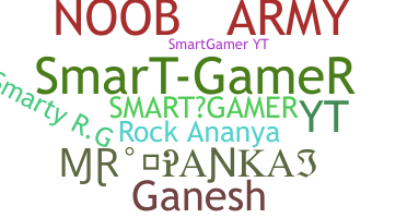 Nickname - smartgamer