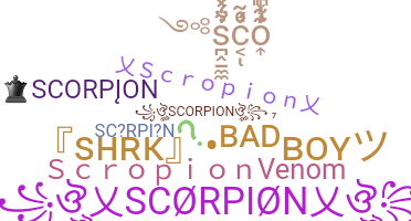 Nickname - Scorpion