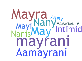 Nickname - Amayrani