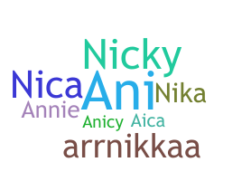 Nickname - Anica