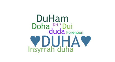 Nickname - Duha