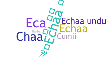 Nickname - echaa