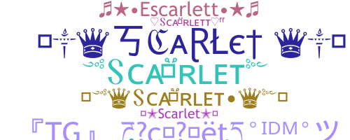 Nickname - Scarlet