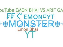 Nickname - EmonBhai