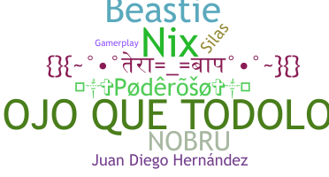 Nickname - poderoso