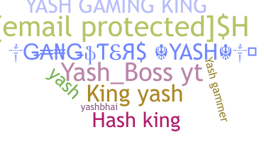 Nickname - Yashking