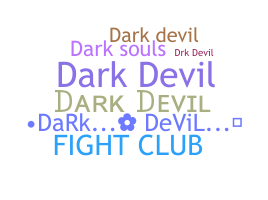 Nickname - darkdevi