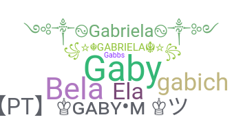 Nickname - Gabriela