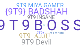 Nickname - 9T9