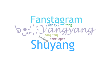 Nickname - Yangyang