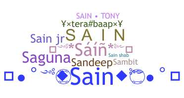 Nickname - Sain
