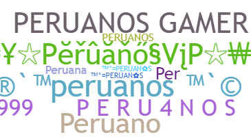Nickname - Peruanos