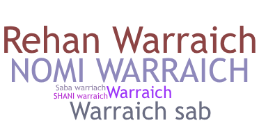 Nickname - Warraich