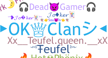 Nickname - Teufel