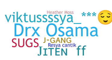 Nickname - resya