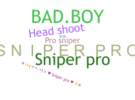 Nickname - SniperPRO