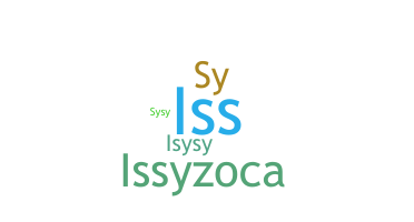 Nickname - issy