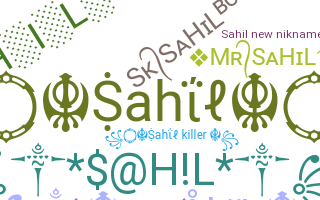 Nickname - Sahil