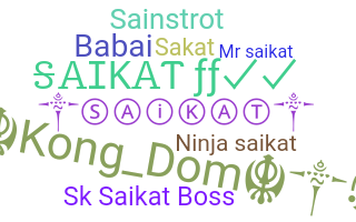 Nickname - Saikat