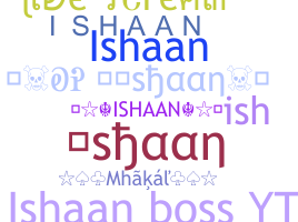 Nickname - ishaan