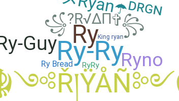 Nickname - ryan