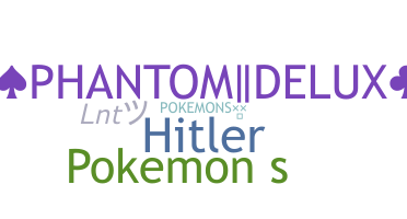 Nickname - pokemons