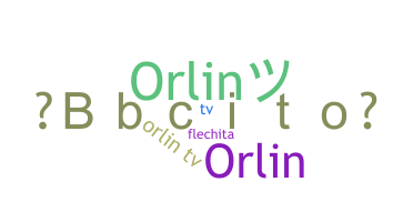 Nickname - orlin