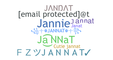 Nickname - Jannat