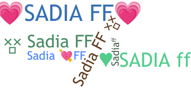 Nickname - Sadiaff