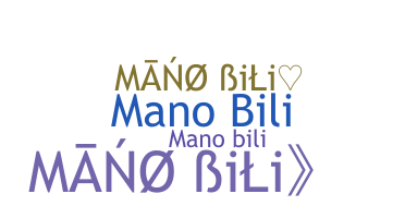 Nickname - manobili