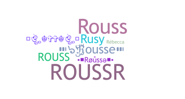 Nickname - Rousse