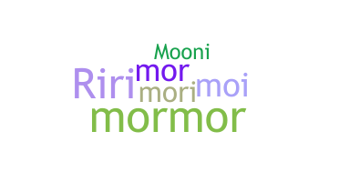 Nickname - Mori