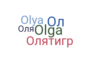 Nickname - olya